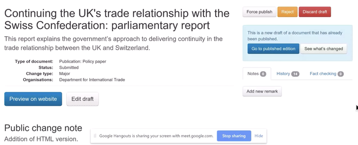 GOV.UK Workflow Tools